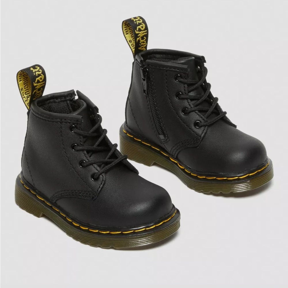Baby Dr. Martens Infant 1460 Softy T Black Boots